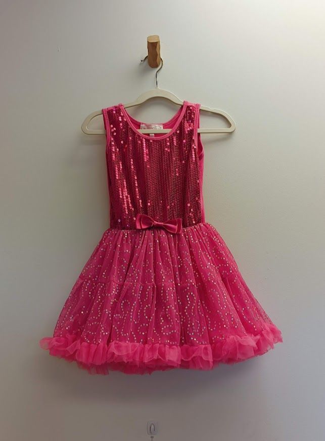 Pink Sequin Tutu Leotard