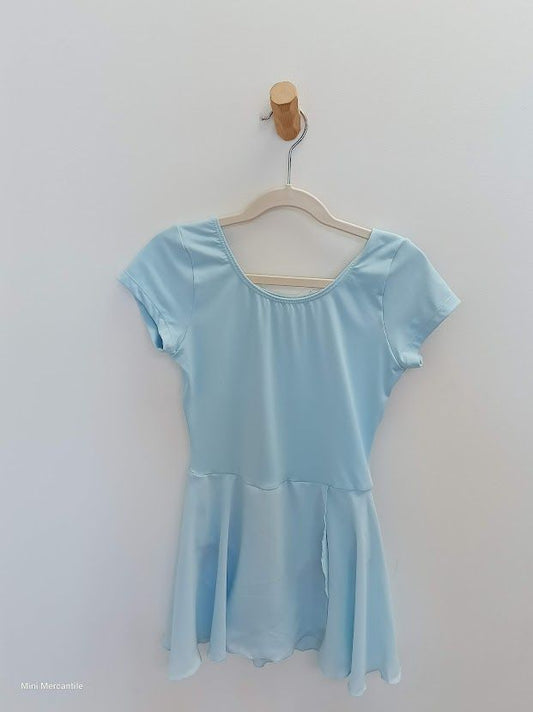 Girls blue skirted leotard size 14 (Type: Sports, Size: 14)