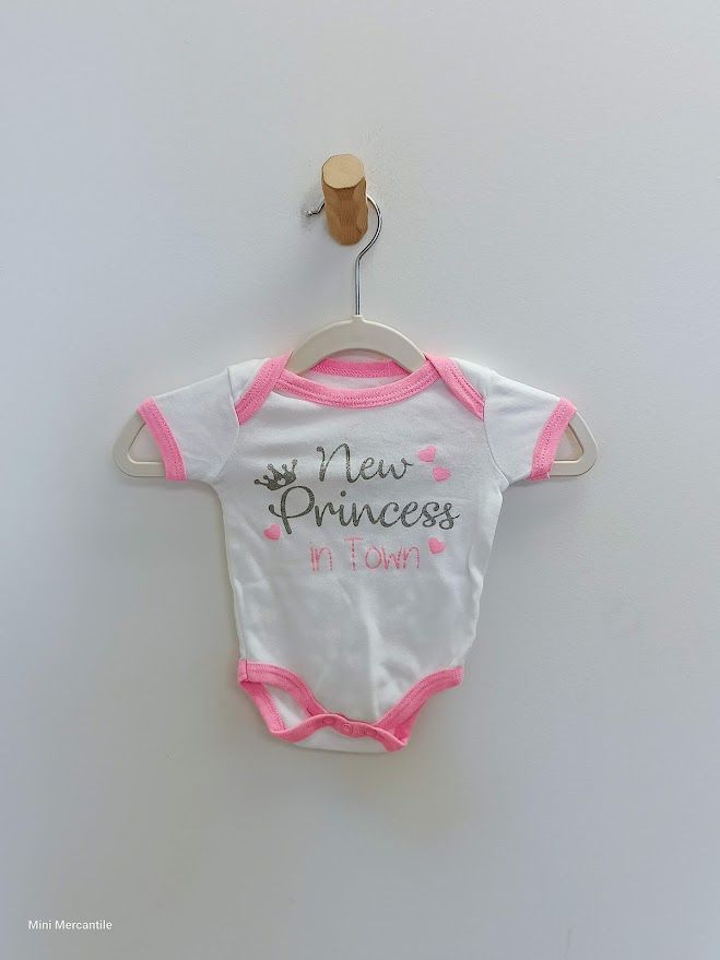 White New Princess Onesie