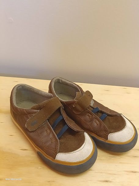 Brown Velcro Sneaker