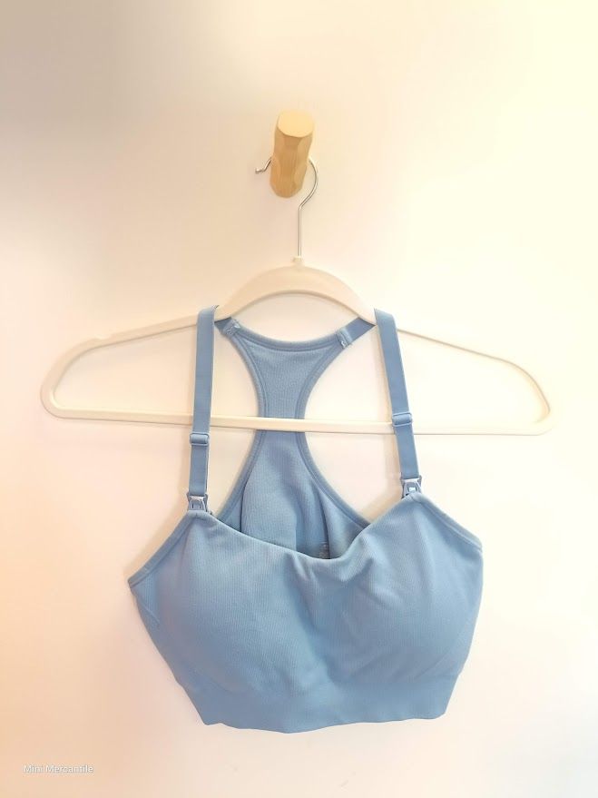 Blue Nursing Bra