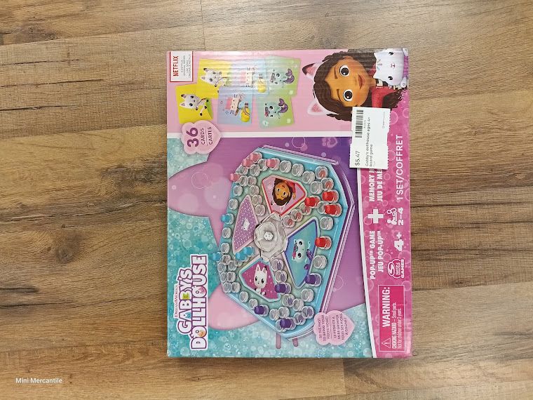 Gabby's dollhouse ages 4+ board game (Type: Toys)