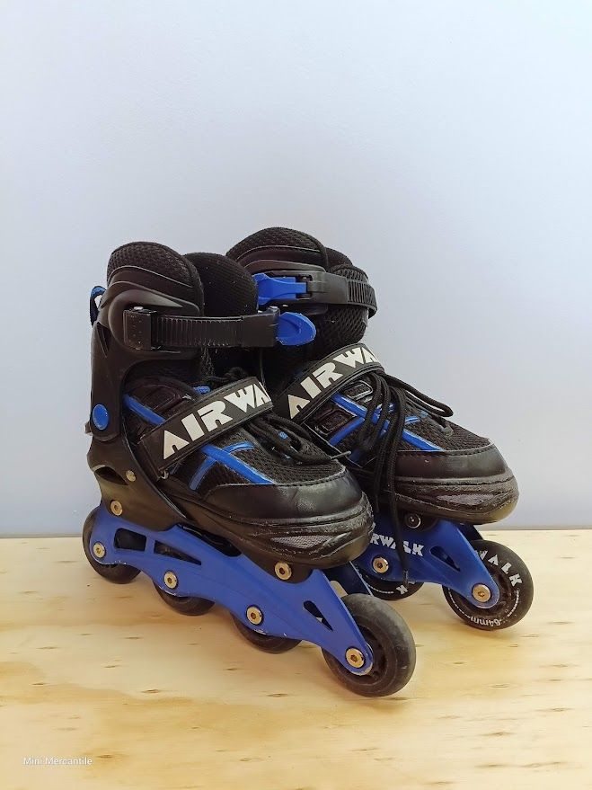 Kids roller blades blue