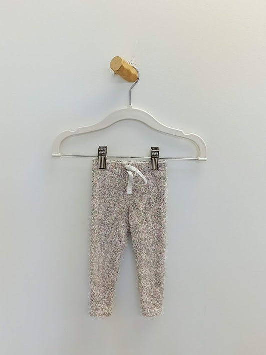 White Flower Leggings