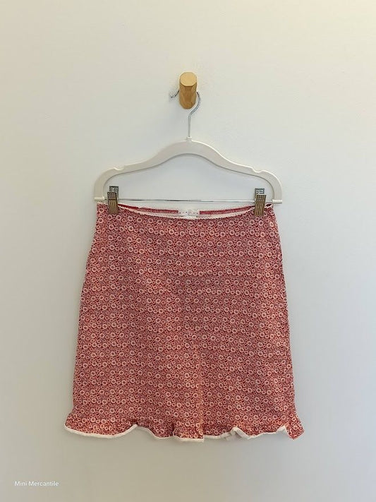 Red Flower Skirt