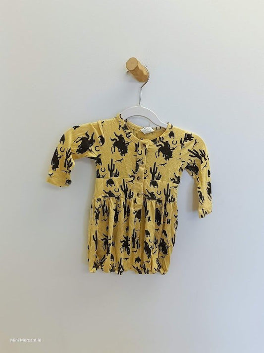 Yellow Cactus Romper