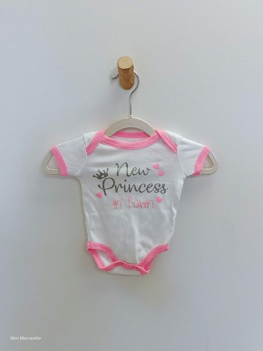 White New Princess Onesie