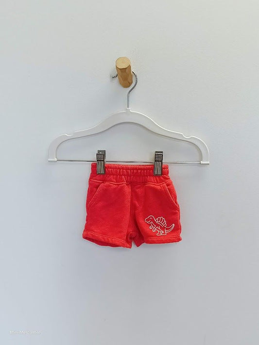 Red Dino Shorts