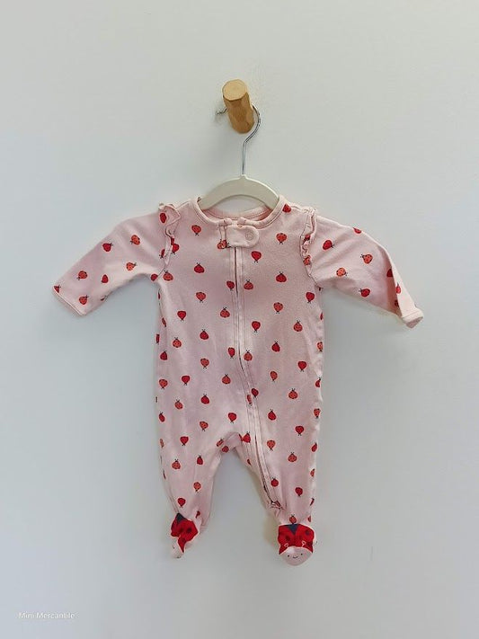 Pink Lady Bug Pajamas