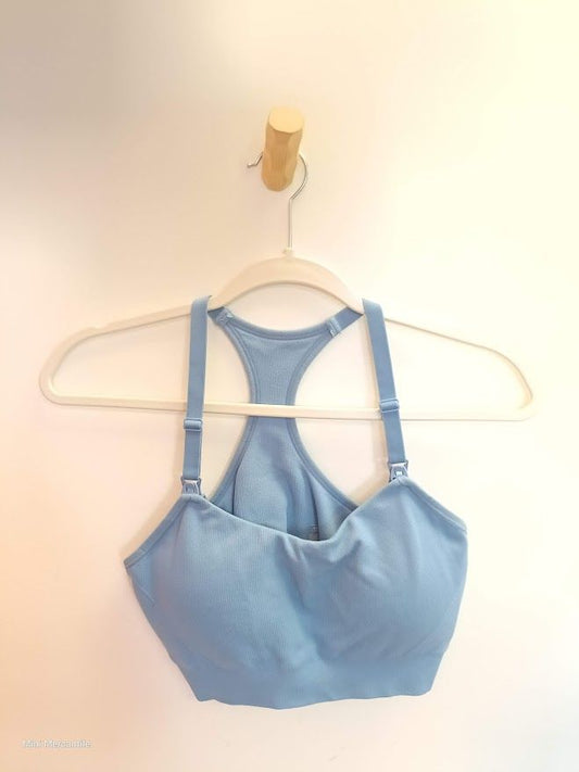 Blue Nursing Bra