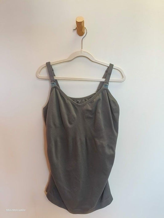Gray Nursing Tank Top size XL