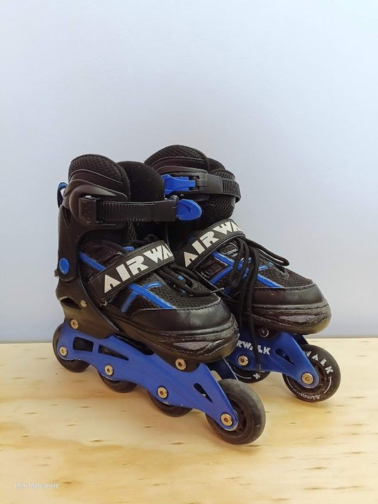 Kids roller blades blue