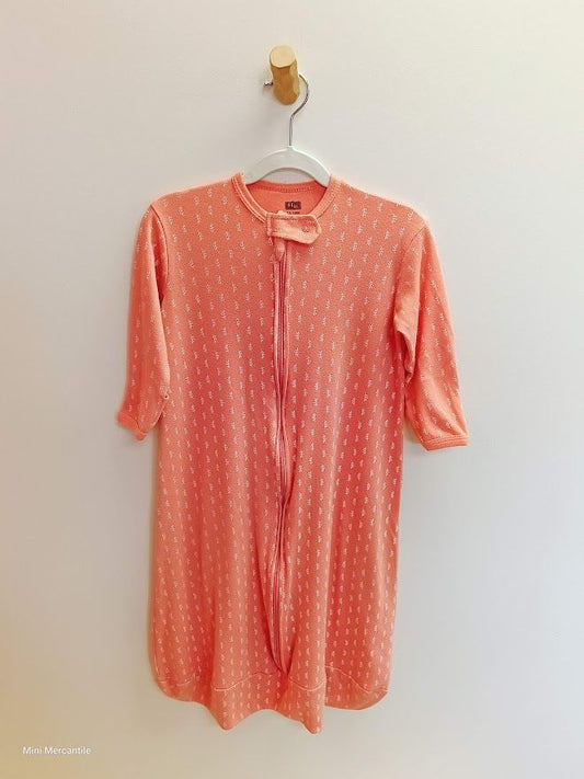 Girls pink leaf sleep sack size 12-18mo
