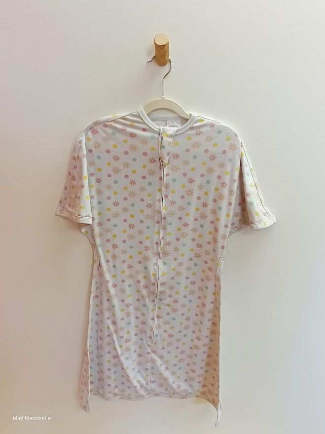 Zipadee-Zip Pink Daisy size Med 6-12mo